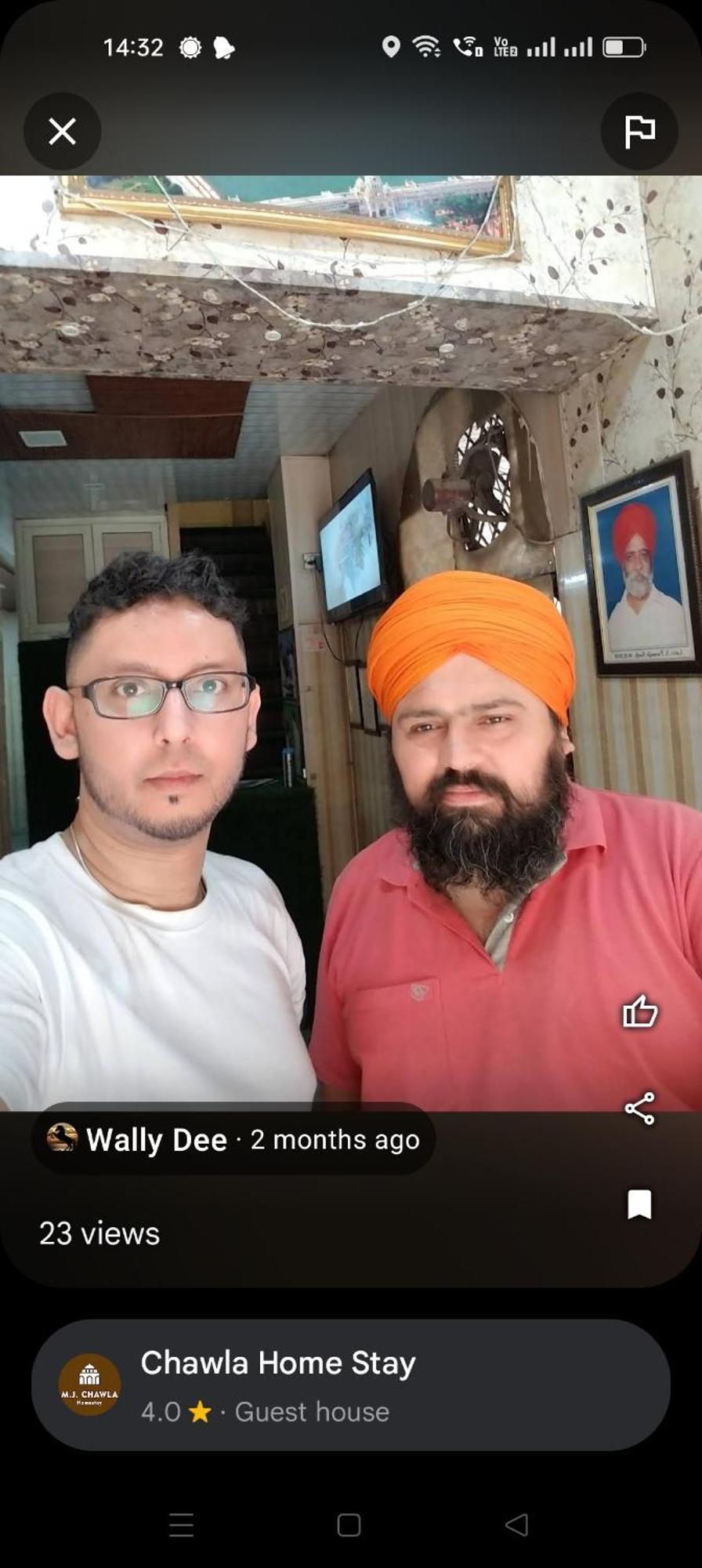 Mj Chawla Homestay Double Bed Attached Bathroom Room Amritsar Exterior foto